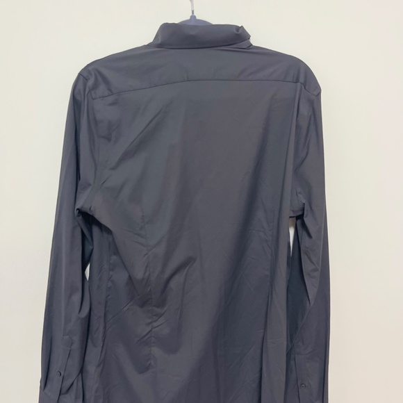 Slim Solid Stretch 1MX Dress Shirt - Picture 4 of 5